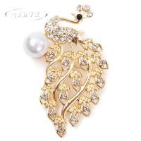 ราคา เข็มกลัดนกยูงไข่มุกพลอยเทียมเข็มกลัดนกยูงคริสตัลคลาสสิกสำหรับผู้หญิงจัดเลี้ยงเครื่องแต่งกายงานแต่งงานเครื่องประดับแฟชั่น (22606253518)