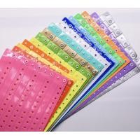 ราคา ริสแบนด์ สายรัดข้อมือพลาสติก PVC Shape L สำหรับใช้งานครั้งเดียว PVC wristbands กันน้ำ100 (19590641018)
