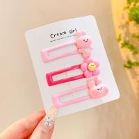 ราคา Korean Star Hair Clip Set Cute Bb Clip Color Flower Fruit Cartoon Hair Pins Kids Clip Headgear (20251927025)