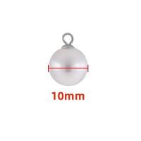 ราคา 5ชิ้นสแตนเลสจับคู่จี้ไข่มุกเทียมทองไข่มุกพลาสติกเสน่ห์สำหรับ DIY สร้อยคอต่างหูทำเครื่องประดับ (22413518934)