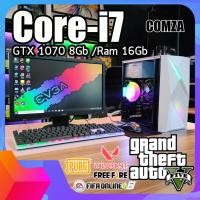 ราคา คอมครบชุด Core i7 GTX 1070 8Gb Ram 16Gb ทำงาน เล่นเกมส์ Gta VPubgFifaFreefireValorantRobloxMineCraft สินค้าคุณภาพ พร้อมใช้งาน (21402683523)