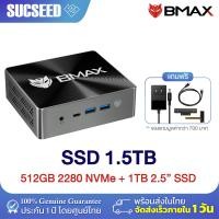ราคา Flagship 2024 NEW BMAX B8 Plus Mini PC Windows11 CPU GEN12 Intel Core i5 12600H Iris Xe Graphic RAM 24GB SSD 512GB รับประกัน 1ปี (22449971952)