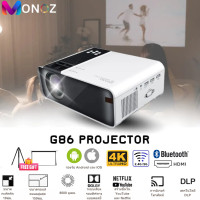 ราคา MONOZ G86W Projecter 7800 FULL HD 1080P Android มินิโปรเจคเตอร์ WIFI LCD Led A80 Protable Projector โปรเจคเตอร์ 4k android โปรเจคเตอร์ มือถือโปรเจคเตอร์ (22947374759)