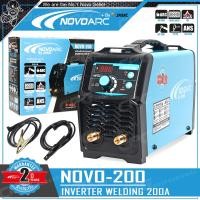 ราคา NOVO200 by JASIC ตู้เชื่อม เครื่องเชื่อม IGBT รุ่น NOVO ARC 200 เชื่อมดี รอยเชื่อมสวย เชื่อมอาร์กอนได้ แต่ต้องซื้ออุปกรณ์เพิ่ม รับประกัน 2 ปี (1183472867)
