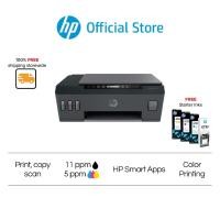 ราคา ผ่อน 0 HP Smart Tank 500 515 520 580 All in One Printer A4 Color Printer Print Scan Copy 2Yrs Warranty USB Wireless Wi Fi Print up to 6000 black 8000 color pages Cartridge GT52 GT53 CISS (21325578546)