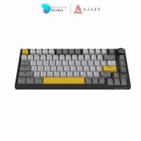 ราคา Ajazz AK820 Pro Gaming Keyboard หน้าจอ TFT Tri Mod RGB Flying Fish Switch Mechanical Keyboard รับประกันสินค้า (22864894937)