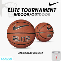 ราคา Nike บาสเกตบอล ลูกบาส Elite Tournament 8P เบอร์ 7 N 100 9915 855 2800 แถมฟรี ที่สูบมือแบบพกพา (21987984296)