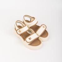 ราคา Playboy รองเท้าแตะรัดส้นผู้หญิง รหัส ST HS243C117 ดีไซน์Chunky Sandals พื้นหนา สายคาดสปอร์ตบุนวม มี 2 สี สีดำ สีครีม (22870291580)