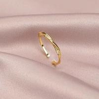 ราคา Luxurious Open Ring Moebius for womens minimal fashion style cool fashion ring unique design finger ring for index finger (20850990747)