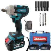 ราคา รับประกัน10ปี บล็อกไฟฟ้า 18V ประแจไฟฟ้า บล็อกแบตเตอรี่ บล็อกไร้สาย บล็อกแบต แบต Li ion 2ก้อน Brushless Cordless Electric Wrench สว่านไฟฟ้า การเจาะไฟฟ้า บล็อกไฟฟ้าไรสาย บล็อคไฟฟ้าแรงๆ บล็อกไร้สาย บล็อก