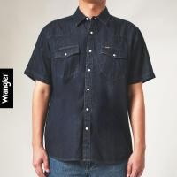 ราคา WRANGLER เสื้อเชิ้ตแขนสั้นผู้ชาย คอลเลคชั่น Wrangler For All ทรง Regular รุ่น WR S624MSHSN43 (21985640744)