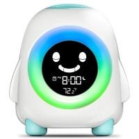 ราคา Kids Alarm Clock Alarm Clock for Kids Ready to Wake Up Sleep Trainer Colorful Night Light Nap Timer (19354835240)