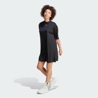 ราคา adidas Lifestyle Future Icons 3 Stripes Dress Women Black II8095 (22439963177)