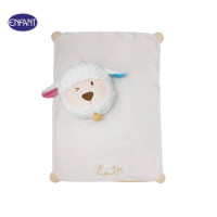 ราคา ENFANT อองฟองต์ หมอนผ้าห่ม น้องแกะ เนื้อผ้าเวลลัว สีขาว ขนาด 30x40 นิ้ว (22557321655)