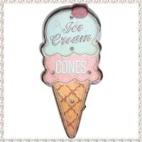ราคา Ice Cream Signs Vintage Cafe Shop Decorative Neon Light Home Decor Metal Plate for Wall Retro Coffee Plaque (21857396849)