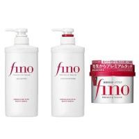 ราคา JAPAN FINO hair mask พรีเมียม ทัช แฮร์ มาสก์ 230 กรัม เซตดูแลเส้นผม Shiseido FINO Premium Touch Hair Set แชมพู 550 มล ครีมนวดผม 550 (22775349394)