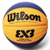 ราคา ของแท้ 100 ลูกบาสเกตบอล WILSON Fiba 3x3 รหัส WTB1033XB บาสเกตบอลยาง Size 6 (22733488025)