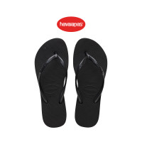 ราคา HAVAIANAS รองเท้าแตะผู้หญิง Slim Flatform Flip Flops BLACK 41445370090F C2BKXX (22638956096)