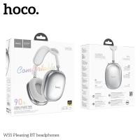 ราคา HOCO W55 หูฟังบลูทูธ แบตอึด 90 ชม รองรับ 3 ระบบ BT 5 4 Aux 3 5mm TF Card คุณภาพเสียงดี HiFi Audio หูฟังครอบหู hc3 (22536607063)