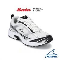 ราคา Bata บาจา Power รองเท้าผ้าใบแบบผูกเชือก ออกกำลังกาย สำหรับผู้ชาย รุ่น ZETA RELIC สีขาว รหัส 8281847 (21794894031)