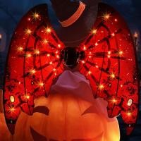 ราคา ปีกผีเสื้อไฟฟ้าสำหรับสัตว์เลี้ยงปีกผีเสื้อน้ำหนักเบาปีกนางฟ้าไฟ Led เพลงสำหรับเด็กผู้หญิงเครื่องแต่งกายปีกนางฟ้าสำหรับเด็กปีกผีเสื้อเรืองแสงสำหรับเล่นแต่งตัว (22572718088)