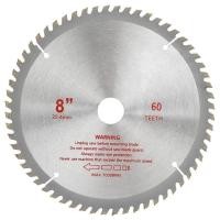 ราคา big discount 8 Inch Carbide Tipped Saw 60 For Cutting Wood Plastic Aluminum Fast And Fluent Cutting Electric Saw Accessories (21381752743)