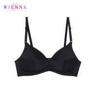 ราคา Wienna Beauty 5 Cup DB16102 เสื้อชั้นใน ไร้โครง เต้า EXTRA PUSH PLUS AB32 36 สีดำ สีเนื้อ Gerabera (21803559603)