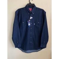 ราคา HARA เสื้อเชิ้ตยีนส์ผู้ชาย สีเข้ม ทรงตรง ผ้านิ่มใส่สบาย ของแท้100 (22666144402)