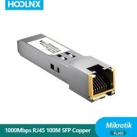 ราคา HOOLNX 1 25G ตัวรับส่งสัญญาณทองแดง SFP อีเทอร์เน็ตสำหรับ RJ45โมดูล1000BASE T DDM SFP สำหรับ Mikrotik Ubiquiti H3C TP Link จูนิเปอร์และปรับแต่งได้ (22528354078)