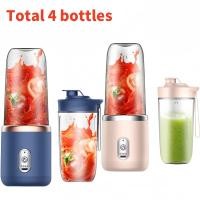 ราคา เครื่องปั่น potable blender juicer เครื่องปั่นผลไม้ เครื่องคั้นน้ำผลไม้ เครื่องปั่นพกพา 300ml พกพาสะดวก ใบมีดคม USB เล็กมินิพกพาสะดวก แก้วปั่นน้ำผลไม้ แก้วปั่นพกพา เครื่องปั่น (22896619777)