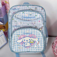 ราคา กระเป๋าเป้เด็ก Sanrio 15นิ้ว น่ารัก เป้เด็กประถม กระเป๋านักเรียน ลายการ์ตูน กระเป๋าเป้สะพายหลัง คุโรมิ คิตตี้ (22156344284)