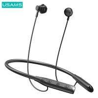 ราคา USAMS Bluetooth 5 3 Headset IPX5 Waterproof Sports Headphones Magnetic Neckband Wireless Headphones Subwoofer Hanging Neck Earphone (22589238732)