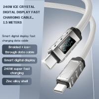 ราคา PD 240W สายชาร์จ Type C ชาร์จเร็ว PD 3 1 Type C สายเคเบิล 6A สําหรับ IPH AndroidHUAWEI สายชาร์จเร็ว240w 100w (22606699677)