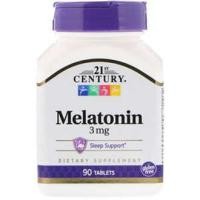ราคา US New Universal Tablet 21t Century Melatonin 3 mg 90 Tablets Bedtime Support Sleep (22724663701)