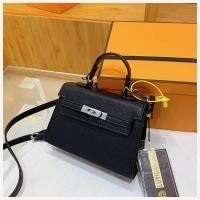 ราคา ระดับไฮเอนด์ พื้นผิว Small สีม่วง Kelly Bag ผู้หญิง แฟชั่น ฤดูใบไม้ผลิ ฤดูร้อน กระเป๋าถือ กระเป๋าสะพายข้าง ลำลอง Single Root สายคล้อง (20497483804)