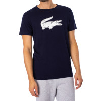 ราคา 2023 NewLacoste เสื้อยืดลาย3D สำหรับสุภาพบุรุษสีฟ้า (22890495510)