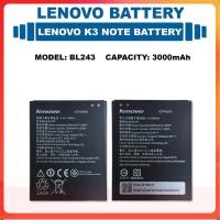 ราคา แบตเตอรี่ Lenovo K3 Note รุ่น BL243 แบตเตอรี่ 3000mAh (13706550966)