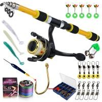 ราคา ชุดอุปกรณ์ตกปลา sougayilang คันเบ็ดตกปลารอกตกปลาชุดเบ็ดตกปลา 180 ซม คันเบ็ดตกปลาพร้อมรอก เบ็ดตก ปลา ครบชุด รอกตกปลาสปินรอกรอกตกปลา (22535825841)