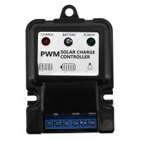 ราคา 1Pc New Useful 6V 12V 10A Auto Solar Panel Charge Controller Battery Charger Regulator Hot Home Improvement (22143675379)