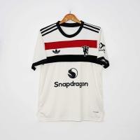 ราคา เสื้อฟุตบอล แมนยู เหย้า สีแดง แฟนบอล แมนยู เหย้า Home 2024 25 AAA โลโกเปัก (22523391260)