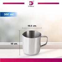 ราคา ถ้วยตวงสแตนเลส 304 ขนาด 500 ML 1000 ML 2000 ML ไม่เป็นสนิม อายุการใช้งานยาวนาน ตกไม่แตก ไม่บุบ (22361195546)