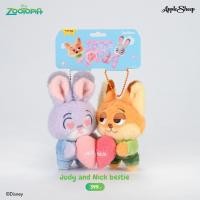 ราคา Zootopia Keychain พวงกุญแจตุ๊กตาห้อยกระเป๋า ดิสนีย์ ซูโทเปีย จี้ห้อยตุ๊กตาน่ารัก จูดี้ ฮอบส์ นิค ไวลด์ สินค้าลิขสิทธิ์แท้ Disney (22941025638)