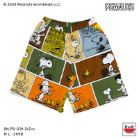 ราคา แตงโม SUIKA เสื้อแตงโม กางเกงเอวยางยืดขาสั้น พิมพ์ลายลายSNOOPY SN PS 031 (22943056314)