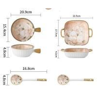 ราคา พร้อมส่ง จานและชามเซรามิค ชุดดอกคามิเลีย ลาย ชุดไฮเอนด์ย้อนยุค จัดส่งฟรีในพื้นที่ ชุดจานและชามเซรามิก4ชิ้น (22879173755)