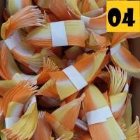 ราคา กลีบกระทงเปลือกข้าวโพด กลีบกระทง กลีบดอกบัว กระดาษคละสี 100 มัด (22865357296)