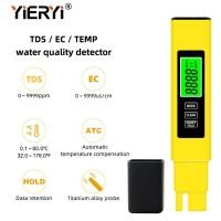 ราคา Yieryiใหม่TDS EC Meterปากกาเหนี่ยวนำไฟฟ้าพืชสวนวัดคุณภาพน้ำปากกาEC Meter ATCอุณหภูมิBacklight (22489194286)