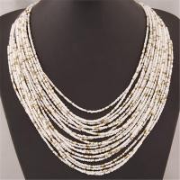 ราคา ทันสมัยส่วนบุคคลและอเนกประสงค์สไตล์ชาติพันธุ์โบฮีเมียนลูกปัดข้าวอารมณ์ลูกปัดSuffocatesuffuse54fftg7hrhrf Cb สร้อยคออลังการหลายชั้น (21905657259)