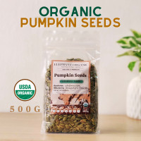 ราคา Organic Pumpkin Seed 500g เมล็ดฟักทอง ดิบ เมล็ดใหญ่ สดใหม่ ออร์แกนิค (22848895522)