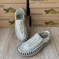 ราคา ใส่สบาย เชือกถักสาน พร้อมส่งจากไทย สินค้าราคาพิเศษ รองเท้าแบบสวมถักเชือกรองเท้าเดินป่า รองเท้าแตะรัดส้น สำหรับผู้ชายและหญิง น้ำหนักเปา (22765364318)