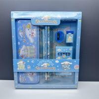 ราคา ชุดเครื่องเขียน ลายการ์ตูน Sanrio กล่องดินสอเหล็ก ดินสอไม้ ไม้บรรทัด ยางลบ สีเทียน 6สี กบเหลา (21843852029)